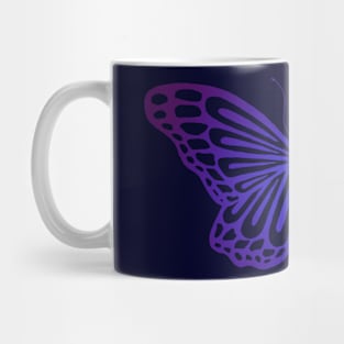 Indigo Butterfly Mug